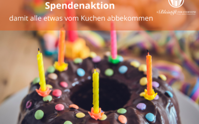Zum Geburtstag Anderen etwas Gutes tun