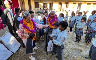 Zu Besuch in Nepal: Fortschritte an der Grundschule Setidevi (Mountain School)